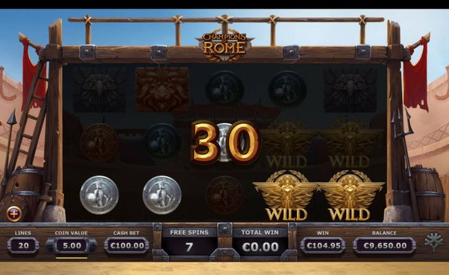 Free Spins Game Board