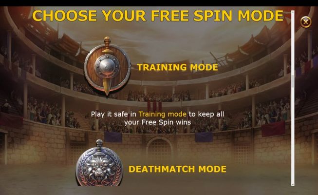 Choose Your Free Spins Mode