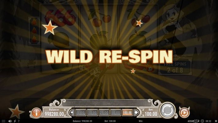 Charlie Chance in Hell to Play :: Wild Re-Spin awarded