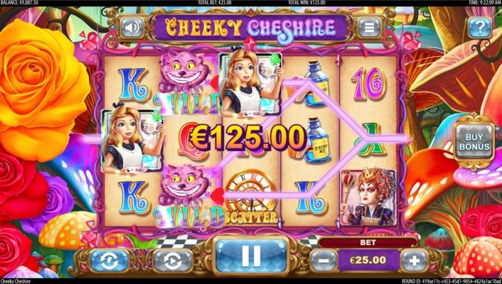 Cheeky Cheshire :: Multiple winning paylines