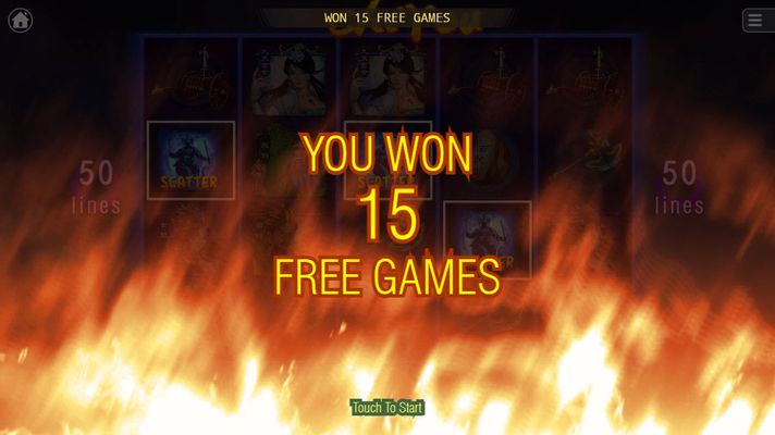Chi You :: 15 More Free Spins Awarded