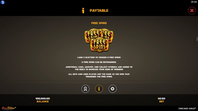 Free Spin Feature Rules