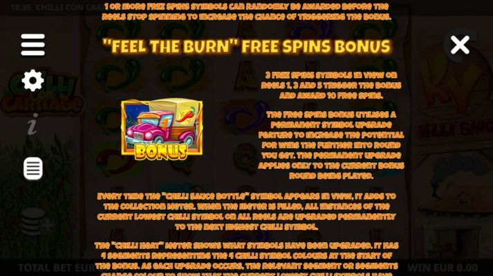 Free Spin Feature Rules