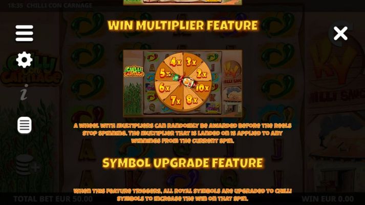 Win Multiplier Feature