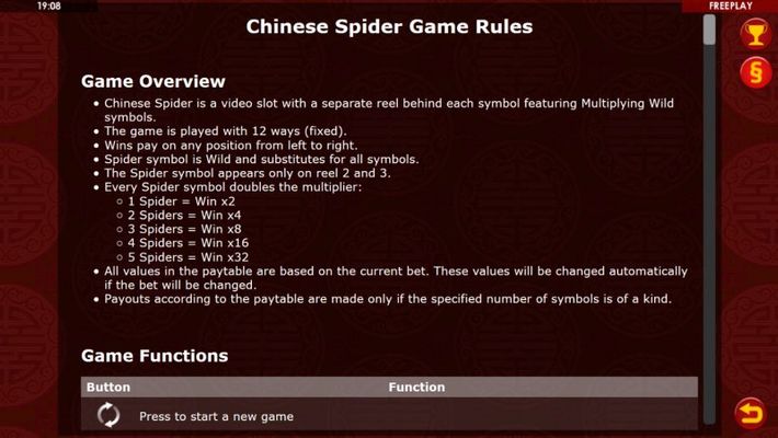 Chinese Spider :: General Game Rules