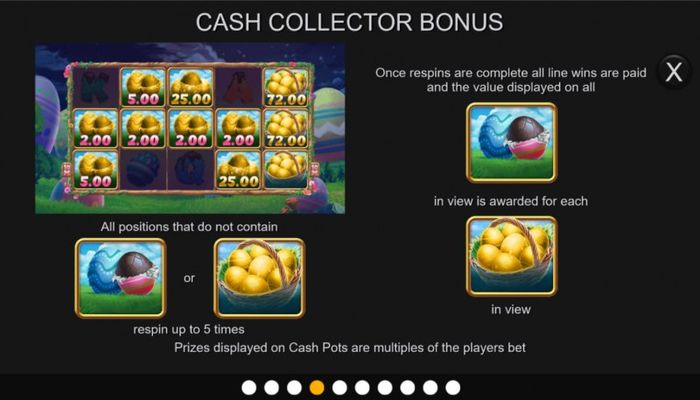 Chocolate Cash Pots :: Cash Collection Bonus