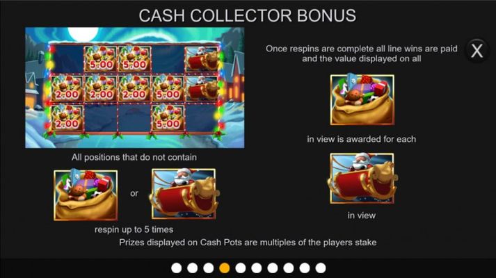 Christmas Cash Pots :: Cash Collection Bonus