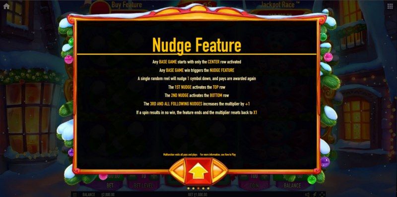Christmas Gift Rush :: Nudge feature