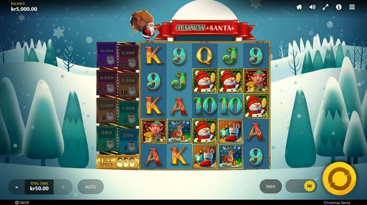 Christmas Santa :: Main Game Board