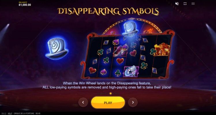 Cirque de la Fortune :: Disappearing Symbols