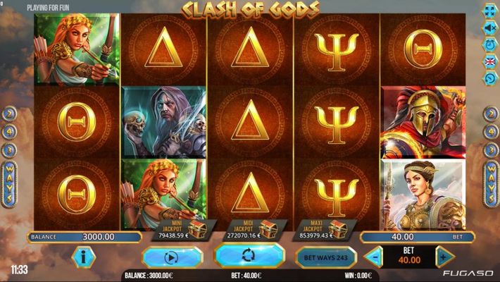 Clash of Gods :: Main Game Board