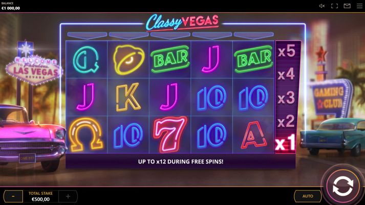 Classy Vegas :: Main Game Board