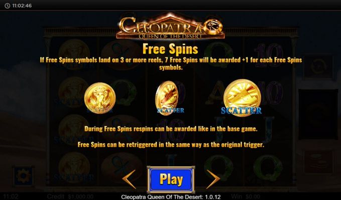 Free Spin Feature Rules