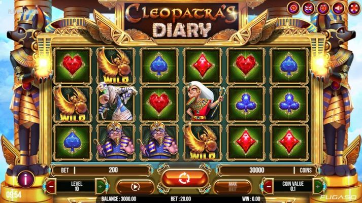 Cleopatra's Diary :: Main Game Board