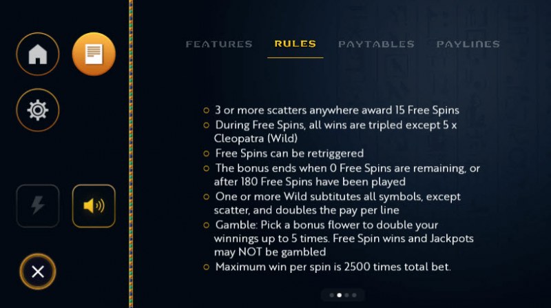 Free Spins Rules