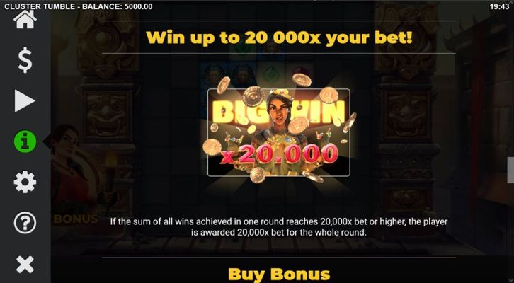 Win Up To 20000x