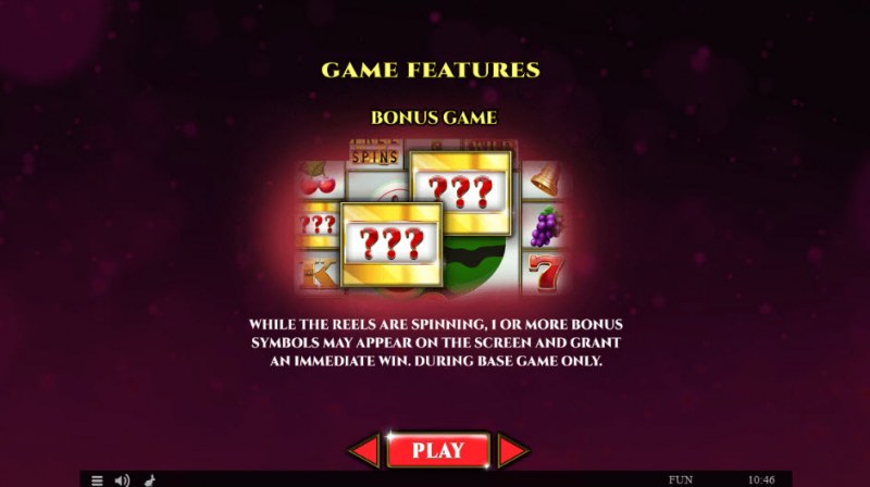 Colossus Fruits Christmas Edition :: Bonus Game Rules