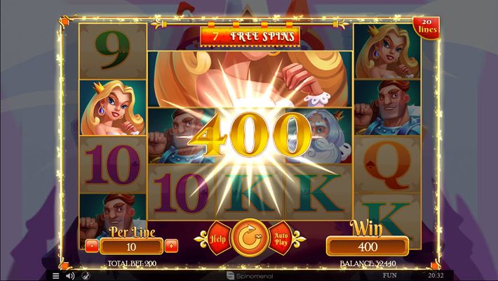 Free Spins Game Board