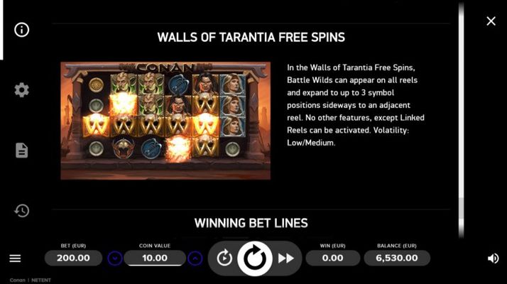 Free Spins Rules