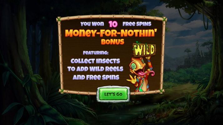 10 Free Spins Awarded