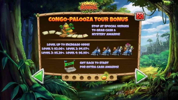 Congo Palooza Tour Bonus