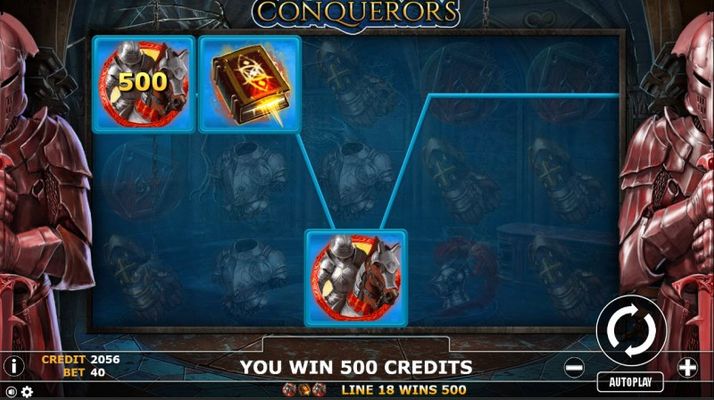 Conqueror :: Three of a kind win