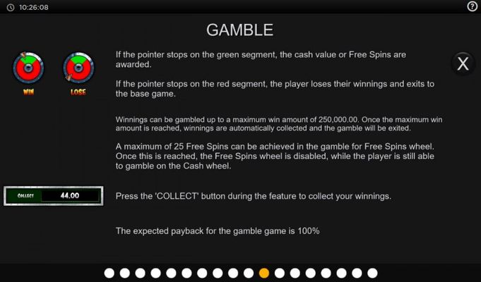 Gamble feature