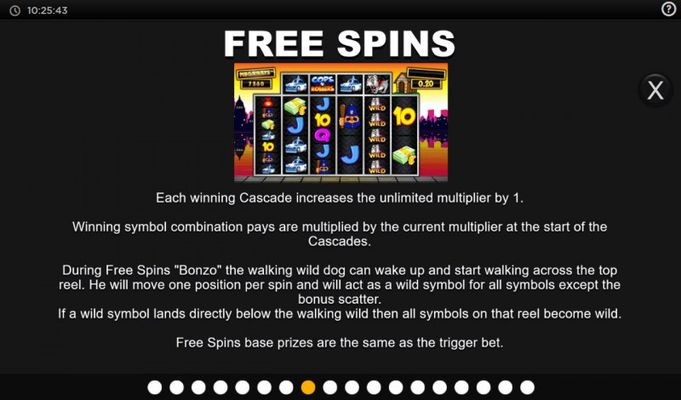 Free Spin Feature Rules