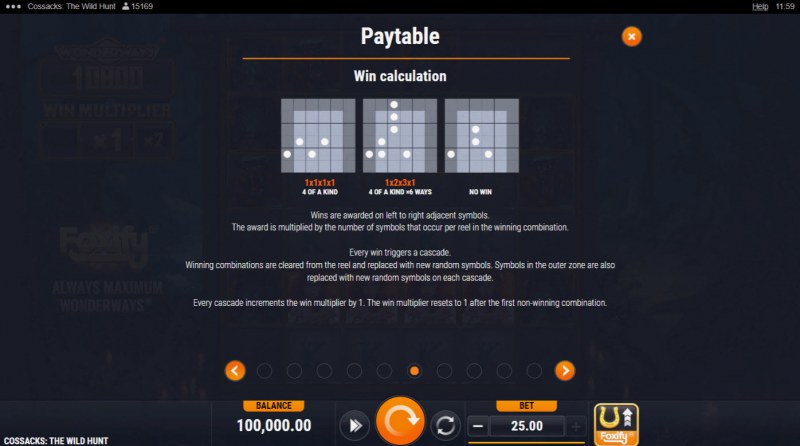 Win Calculation