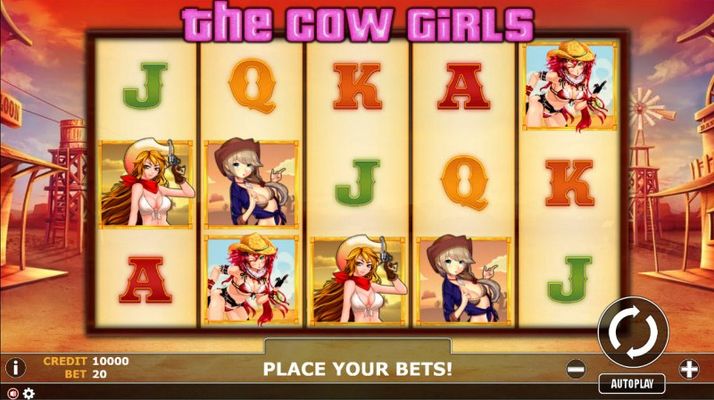 The Cow Girls :: Main Game Board