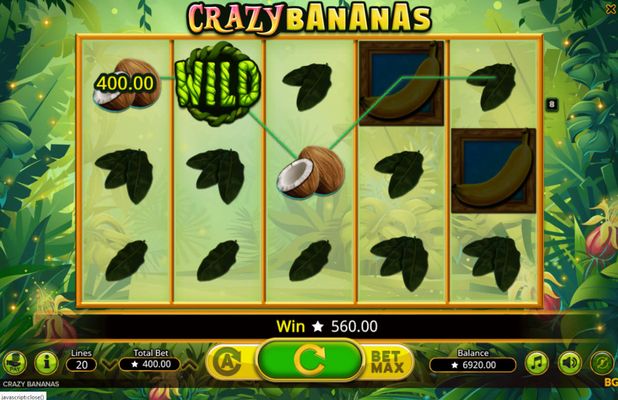 Crazy Bananas :: Three of a kind