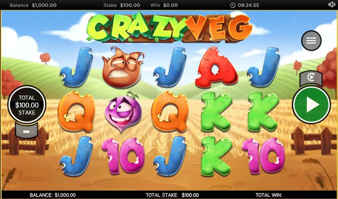 Crazy Veg :: Main Game Board