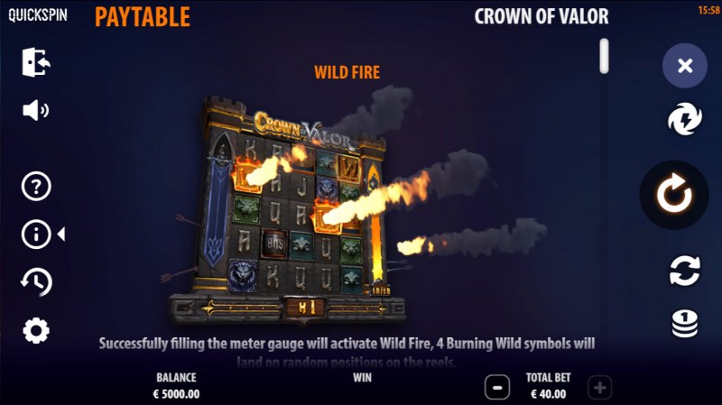 Wild Fire Feature