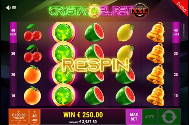 Crystal Burst XXL :: Respin awarded