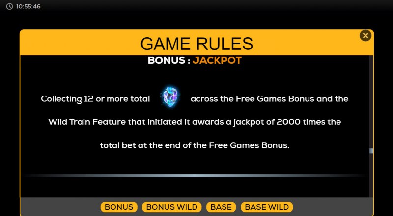 Crystal Chasers :: Jackpot Rules