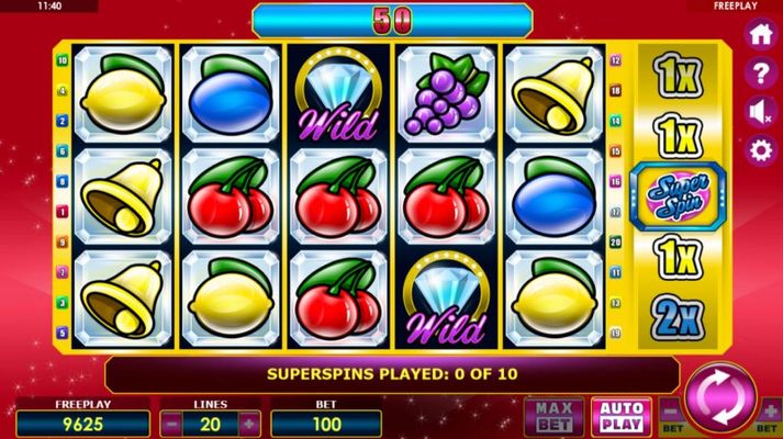 Free Spins Game Board