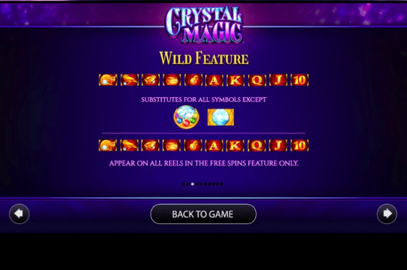 Crystal Magic :: Wild Symbols Rules