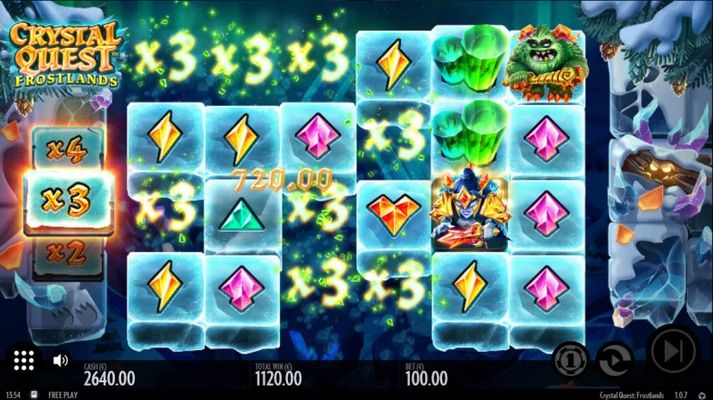 Multiple winning combinations