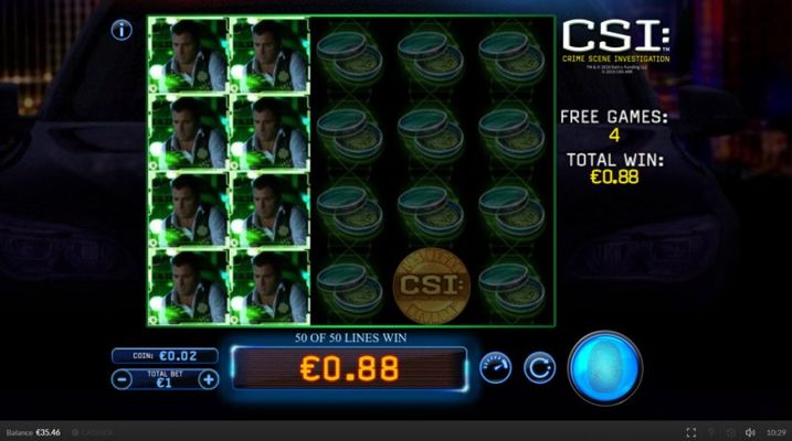 Free Spins Game Board