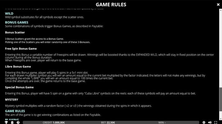 General Game Rules