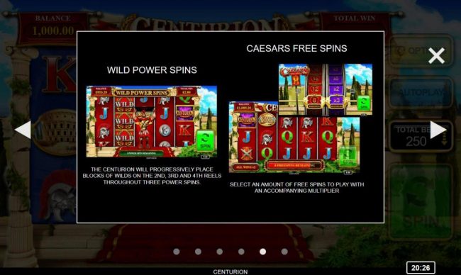 Wild Power Spins and Caesars Free Spins Rules