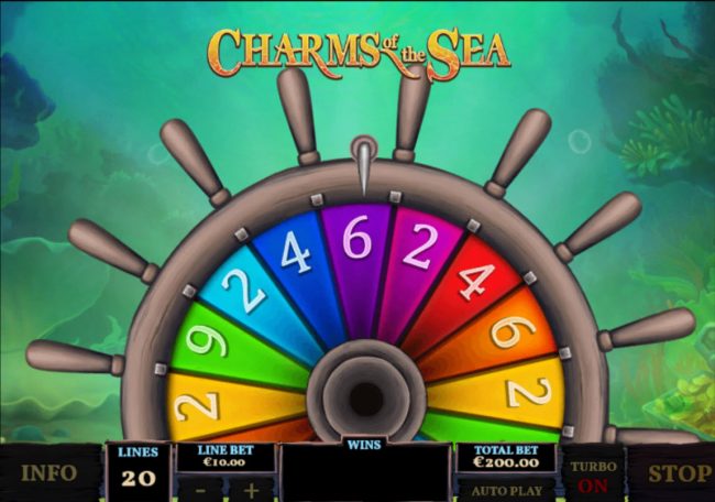 Spin the wheel to determine the number of wilds added to the reels