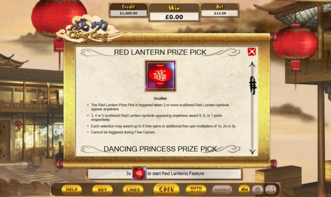 red Lantern Prize Pick Rules