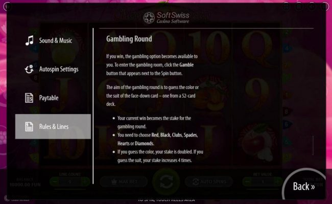 Gambling Round Rules