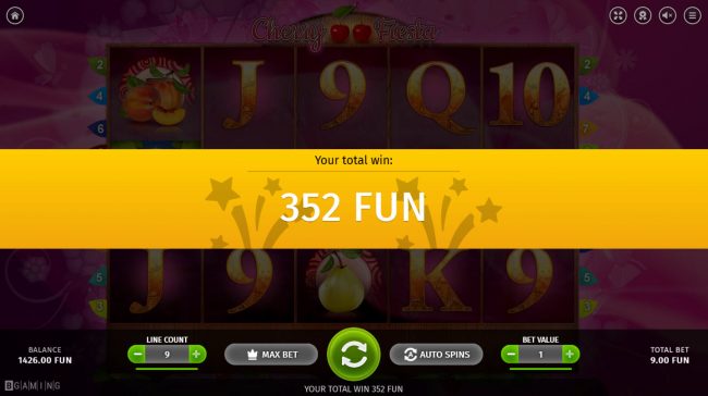 Total Free Spins Payout