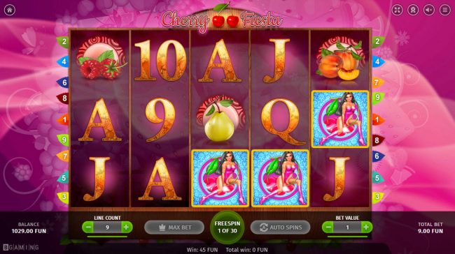 Scatter win triggers the free spins feature