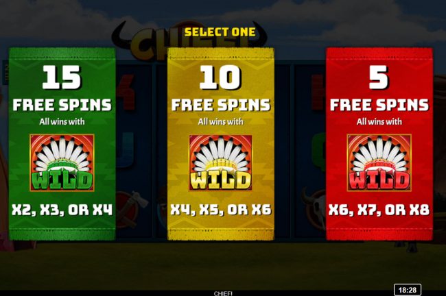 Pick your free spins feature