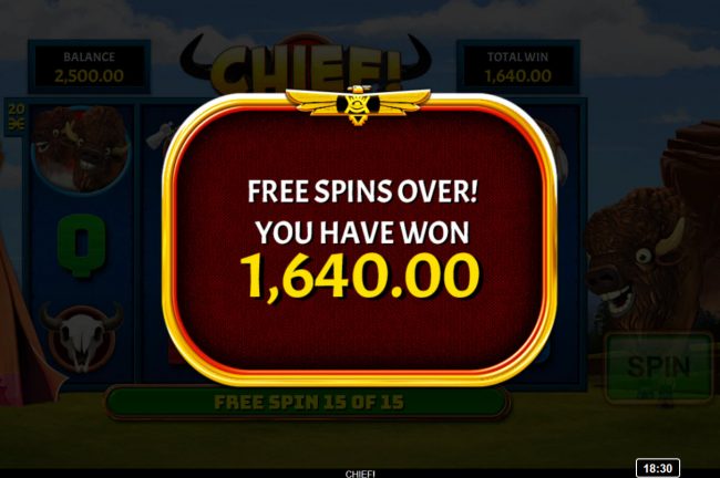 Total Free Spins Payout