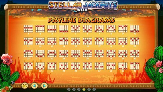 Payline Diagrams 1-40