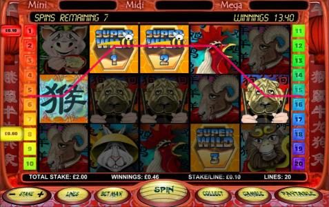 sticky wilds are available durig free spins